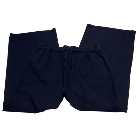 Banana Republic Wide Leg Crop. High tie waist. Navy. Small - Picture 6 of 16